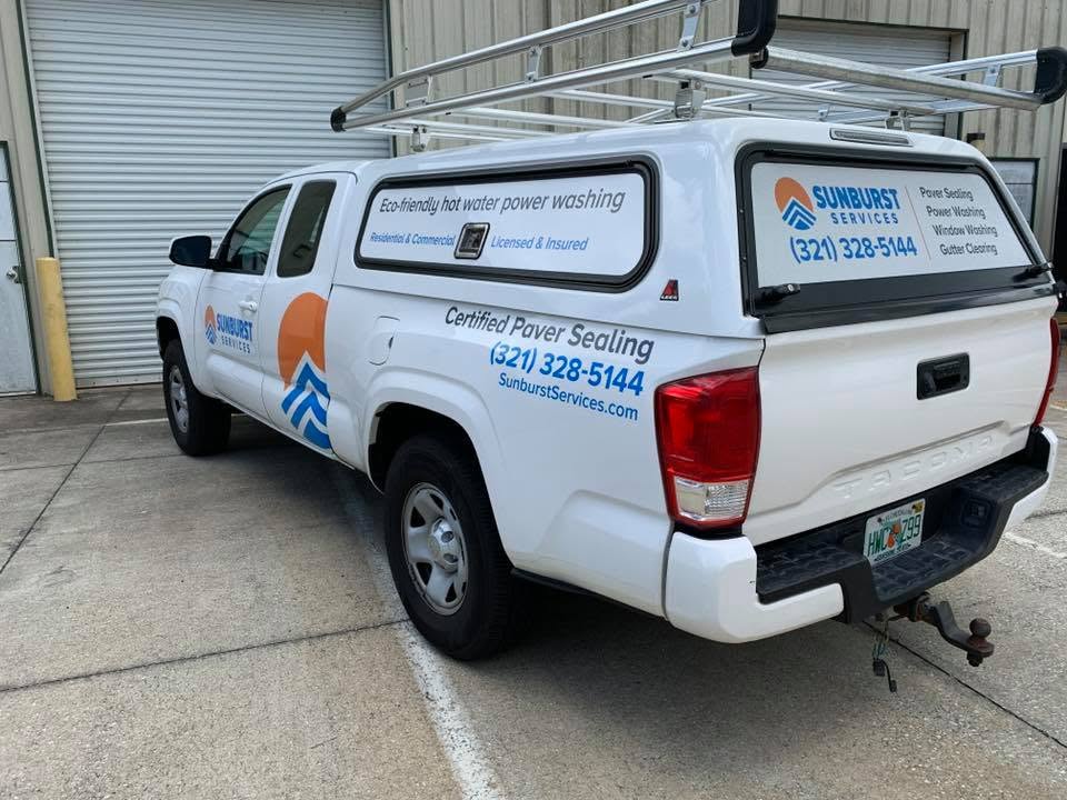 Sunburst Services truck graphics